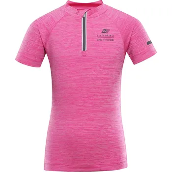 Dětské rychleschnoucí cyklo triko ALPINE PRO LATTERO 2 růžová 152-158