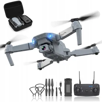 Dron DRON S KAMEROU E88 PRO 2 KAMERY WiFi VZNÁŠENÍ HRAČKA PRO DĚTI MINI DRON HD