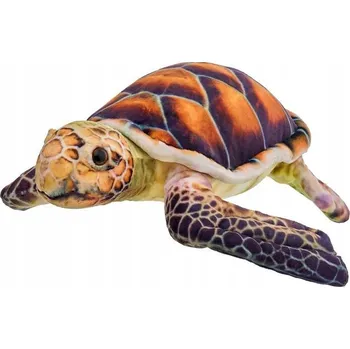 plyšák Plyšová Hračka Želva Hnědá - 38 Cm