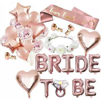 Balónek Zlatý balónek sada 25 balónků ks