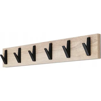 Věšák Kovový Šatní ramínko Furniteco , dub sonoma