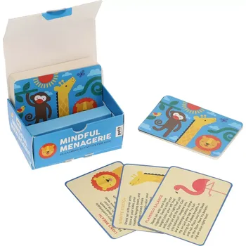 Desková hra Petit Collage Karty zklidňujících aktivit se zvířátky