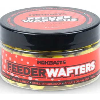 Boilies Nástraha Kuličky Wafters Mikbaits Feeder Chilli Česnek 8-12 mm 100 ml