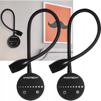 Lampička LED LAMPA NA ČTENÍ NASTAVITELNÁ NOČNÍ NÁSTĚNNÁ DOTYKOVÁ LAMPIČKA x 2