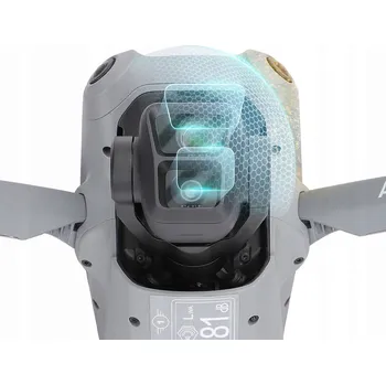 Dron TVRZENÉ SKLO 9H OCHRANNÉ na Objektivy pro Dron DJI Air 3