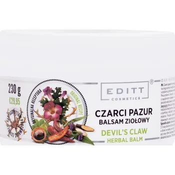 Masážní přípravek Editt bylinný balzám Ďáblův dráp 230g