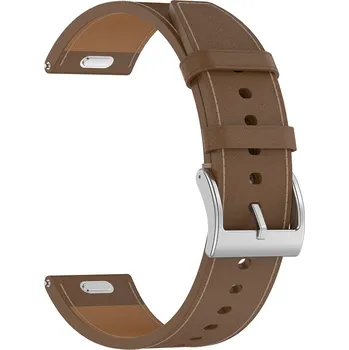 Řemínek na hodinky Techsuit řemínek 22mm hnědý pro Samsung Galaxy Watch Huawei Watch