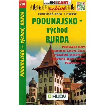Umění Podunajsko - vychod / Dunaj - wschód, Burda. Mapa turystyczna 228. Shocart Kolektiv autorů