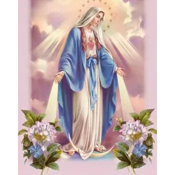 Obraz Obraz MALOVÁNÍ PODLE ČÍSEL Na Rámu MATKA + RÁM