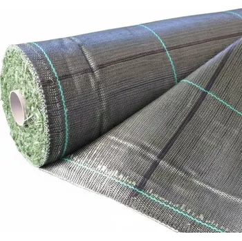 Mulčovací textilie Agrojutex Tkaná textilie, agrotextilie 100g/m2, 100m x 1,65m - zelená + plastové kolíky ZDARMA