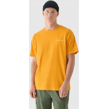 Pánská móda 4F Pánské Tričko Pánské tričko oranžové M