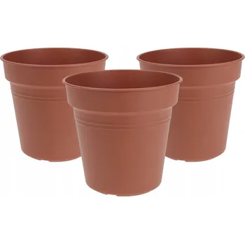 Květináč Hnědý plast Květináč Koopman 15 cm x 15 x 14 cm