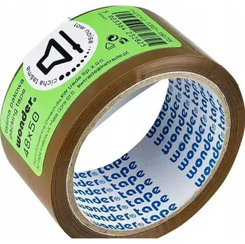 Lepicí páska Balicí páska Wonder šedá, šířka 48 mm, délka 50 m, 1 ks