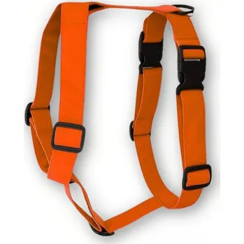 Postroj pro psa Softshellový postroj pro psa - NEON ORANŽOVÁ, L, 3 cm