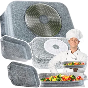 Myčka nádobí Žáruvzdorná Nádoba Pekáč s Keramickým Nepřilnavým Povrchem, Vhodné do Myčky