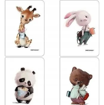 Sešit A4 s mřížkou Narcissus 1 listů