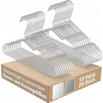 Ramínko Šatní ramínko kovový CE odstíny šedé