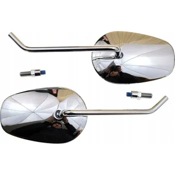 Zrcátko pro motocykl UNIVERZÁLNÍ CHROMOVÁ ZRCÁTKA M10 KAWASAKI (12189)