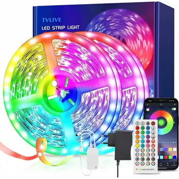 LED osvětlení LED pásek RGB 5050 10m Dálkový Ovladač Aplikace Voděodolný