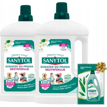 Aviváž Sanytol Dezinfekční přísada do praní Bílé Květy 1l x2 +