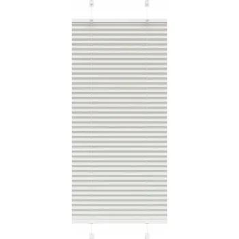 Roleta Roleta plisé světle šedá 60x150 cm Šířka látky 59,4 cm