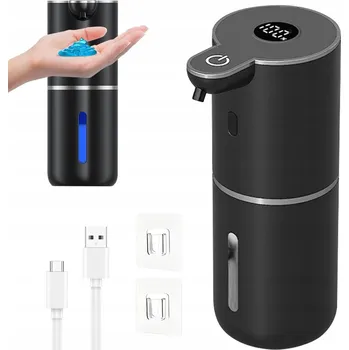 BEZDOTYKOVÝ AUTOMATICKÝ DÁVKOVAČ MÝDLA V PĚNĚ, ZÁSOBNÍK NA PĚNOVÉ MÝDLO USB