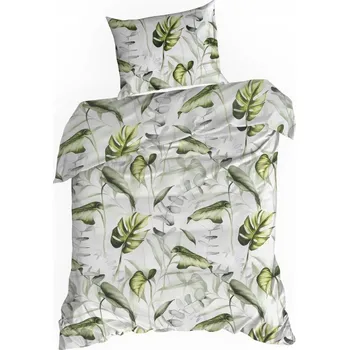 Povlečení Bavlněné Povlečení s květinami 140x200 ELLEN Sada Eurofirany 100% Bavlna