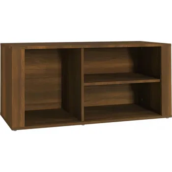 Botník Police na boty, hnědý dub, 100x35x45 cm