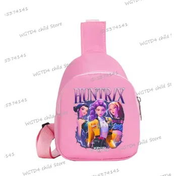 Dětský batoh KPop Demon Hunters (Lovkyně démonů) KPop Demon Hunters - crossbody mini taška Barva: Růžová