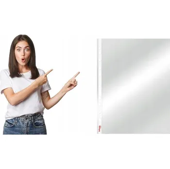 Krystalická trička Esselte A4 40µm 100 kusů