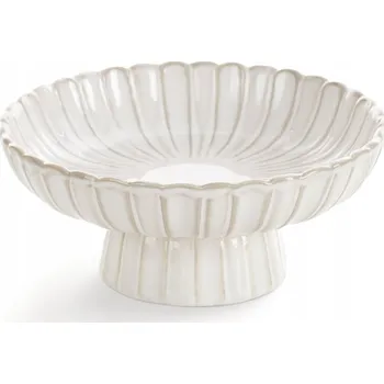 DEKORATIVNÍ MÍSA AVRIL 16 X 16 X 7 CM KRÉMOVÁ