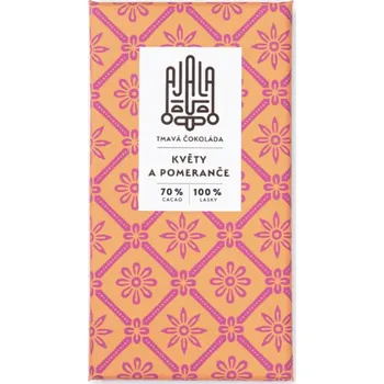 Čokoláda Ajala: čokoláda Květy a pomeranče