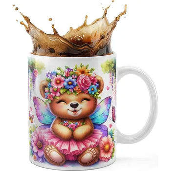 KERAMICKÝ HRNEK 330ML S POTISKEM – ZVÍŘATA MEDVÍDEK