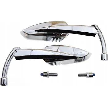 Zrcátko pro motocykl CHROMOVÁ KOVOVÁ ZRCÁTKA KAWASAKI ELIMINATOR 125 (11534)