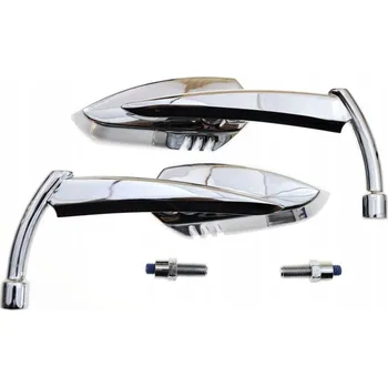 Zrcátko pro motocykl CHROMOVÁ KOVOVÁ ZRCÁTKA SUZUKI INTRUDER VL 125 (11536)