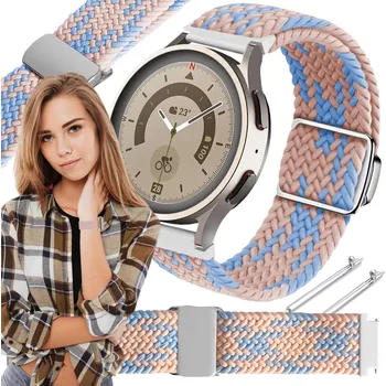 Řemínek na hodinky Řemínek pro Huawei Watch GT 4 Classic 41mm chytré hodinky růžovo-modrý řemínek