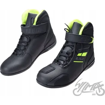 Moto bunda LS2 KOŽENÉ MOTOCYKLOVÉ BOTY TENISKY GARRA MAN ČERNÁ H-V ŽLUTÁ 46