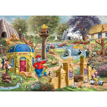 Puzzle Schmidt Spiele Puzzle 1000 dílků Schmidt Spiele - PQ Puzzle 1000 Puzzle THOMAS KINKADE Benjamin the Elephant