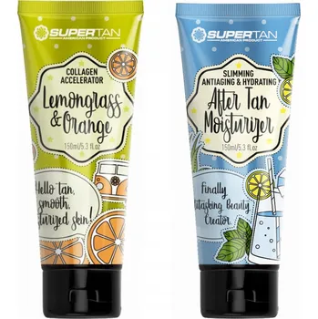 Opalování Supertan Citronová tráva & Pomeranč + Péče po opalování