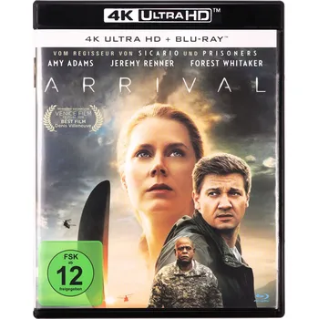 Blu-ray film Arrival Blu-ray 4K disk