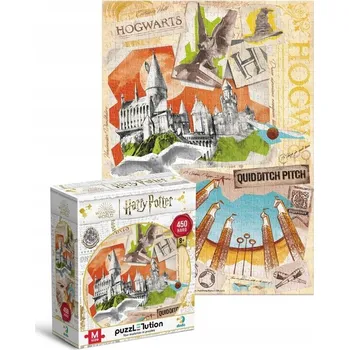 Puzzle Puzzle Dodo 450 dílků Bradavická škola