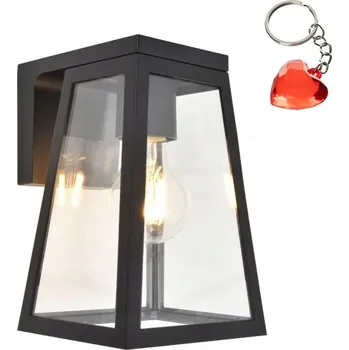 Venkovní osvětlení Venkovní nástěnné svítidlo Lutec černé E27 2 W