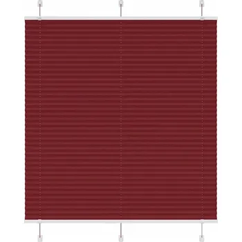 Roleta Roleta plisé Bordó Červená 115x100 cm Šířka látky