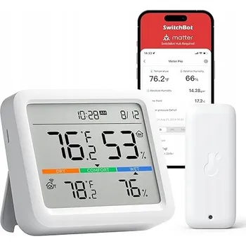 Meteostanice Sada Wonderlabs SwitchBot Meter Pro