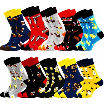 Pánská móda LMG Vícebarevné Ponožky velikost 44-46