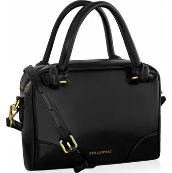 Kabelka Taška kabelka přes rameno Betlewski , eko kůže černá