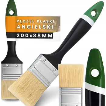 Malířský štětec Plochý štětec rovný TRCR 3,8 cm