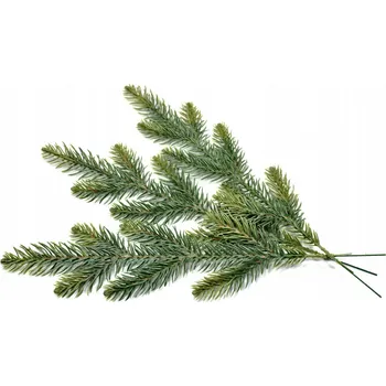 umělá květina VÁNOČNÍ VĚTVIČKA JEDLE UMĚLÁ VÁNOČNÍ STROMEK DEKORACE JAKO ŽIVÁ 3 ks