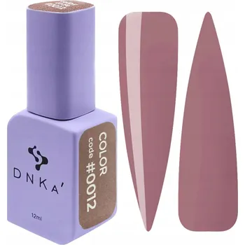Lak na nehty Barevný gel lak na nehty "DNKa", 12 ml, odstín #0012