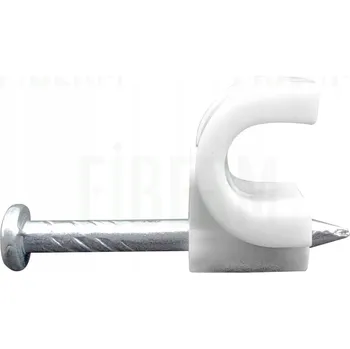 kabelová chránička SCAME Kabelová příchytka s hřebíkem FLOP - 5mm balení